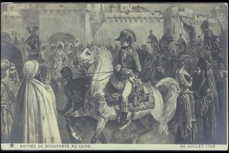 Entrée de Napoléon Bonaparte au Caire.