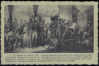 Napoléon Bonaparte auprès des pestiférés de Jaffa.