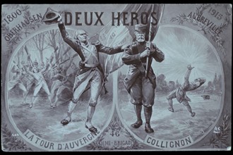Deux héros : La Tour d'Auvergne et  Collignon.