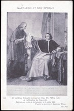 Le Cardinal Consalvi et le Pape Pie VII.