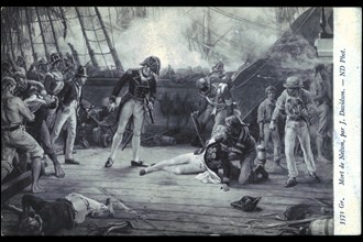 Mort de l'amiral Nelson.