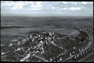 Vue aérienne d'Austerlitz.