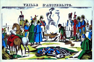 The Eve of battle in Austerlitz.