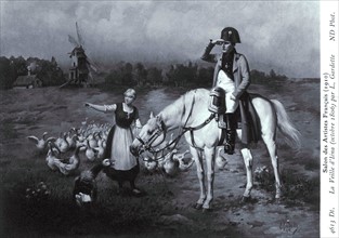 Napoléon 1er, la veille de la bataille d'Iéna.