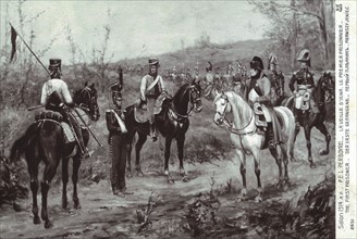 Napoléon 1er la veille de la bataille d'Iéna.