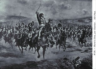 Le Général Murat à la bataille d'Iéna.
