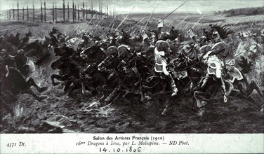 16 dragoons at the Battle of Jena.