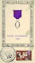 Palmes académiques.
1808
