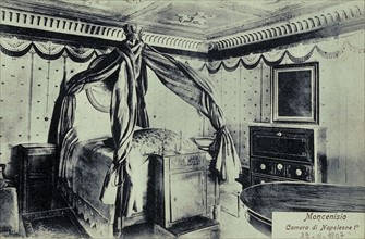 Moncenisio : chambre de Napoléon 1er.
29 novembre 1807