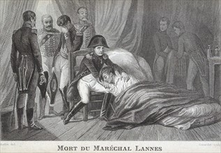 Napoléon 1er : la mort du Maréchal Lannes.
Bataille d'Essling
22 mai 1809