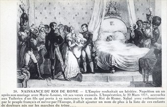 Naissance du roi de Rome.
20 mars 1811