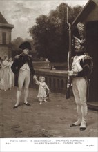 Napoléon 1er et son fils Napoléon-François-Charles-Joseph : premiers honneurs.