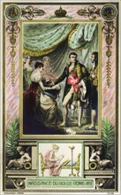 Napoléon 1er, Marie-Louise et leur fils Napoléon-François-Charles-Joseph : naissance du roi de Rome.
1811