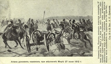 Battle of Bérézina.
Russia Campaign (June-December 1812)
27 novembre 1812