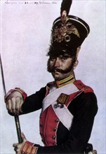 Soldat.
Campagne de Russie (juin-décembre 1812).