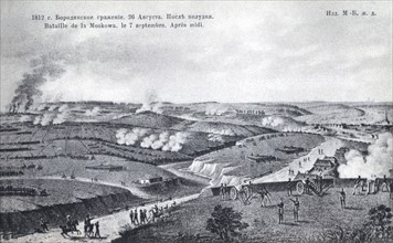 Bataille de la Moskowa.
7 septembre 1812
