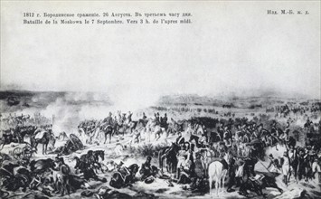 Bataille de la Moskowa.
7 septembre 1812