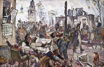 Campagne de Russie : Prise de Moscou.
1812