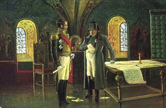 Napoléon 1er : campagne de Russie.
Prise de Moscou.
1812