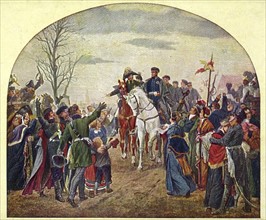 Saxony Campaign: soldiers being mobilised.
1813