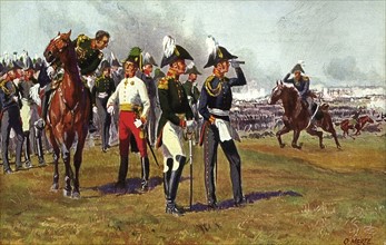 Campagne de Saxe.
Bataille de Leipzig.