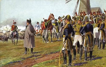 Napoleon I: Battle of Leipzig.
Saxony Campaign.
16-18 octobre 1813