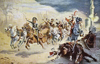 Campagne d'Espagne : bataille de Somo Sierra.
30 novembre 1808.
