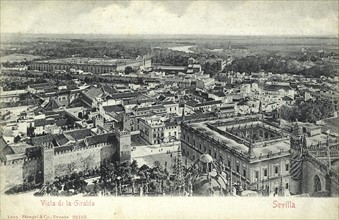 Peninsular Camapign: view overlooking the the Giralda in Seville.
1808