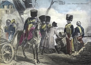 Napoleon I during the Montereau Battle