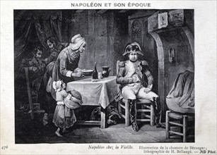 Napoléon 1er lors de la campagne de France.