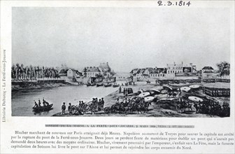 Passage de la Marne à la Ferté-sous-Jouarre.