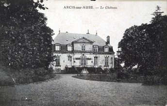 The château in Arcis-sur-Aube.