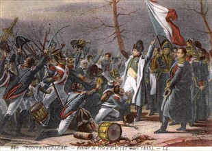 Napoléon 1er revient de l'Ile d'Elbe.