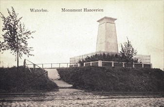 Waterloo : monument hanovrien.