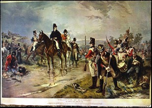 Bataille de Waterloo : le général Wellington.