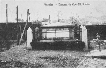 Waterloo : Tombeau du major Ed. Stables.