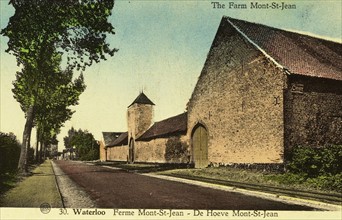 Waterloo: la ferme Mont-St-Jean farmhouse.