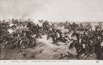 Bataille de Waterloo : le plateau de Mont-Saint-Jean.