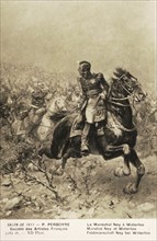 Bataille de Waterloo : le maréchal Ney.