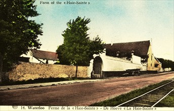 Waterloo: Haie-Sainte farmhouse.