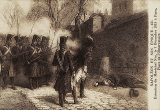 Execution of Marshal Ney.