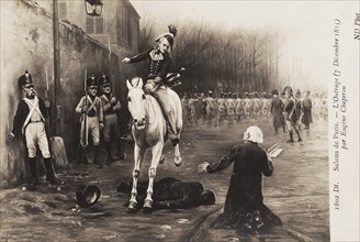 The outrage at the execution of Marshal Ney.