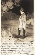 Dernière visite de Napoléon 1er à la Malmaison.