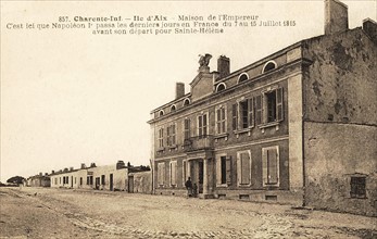 Ile d'Aix : maison de l'empereur.