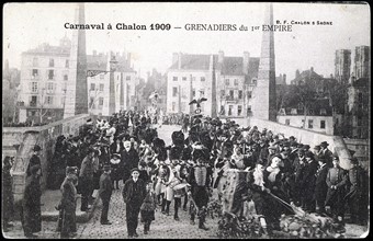 Carnaval à Chalon.
1909