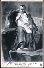 Portrait de Napoléon 1er à Sainte Hélène