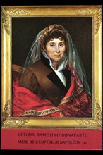 Portrait de Letizia Ramolino-Bonaparte, mère de Napoléon 1er.