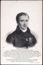 Portrait de Joseph Bonaparte, frère de Napoléon 1er.