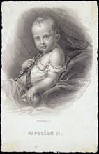 Portrait de Napoléon II, fils de Napoléon 1er.