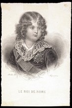 Portrait de Napoléon II, fils de Napoléon 1er.